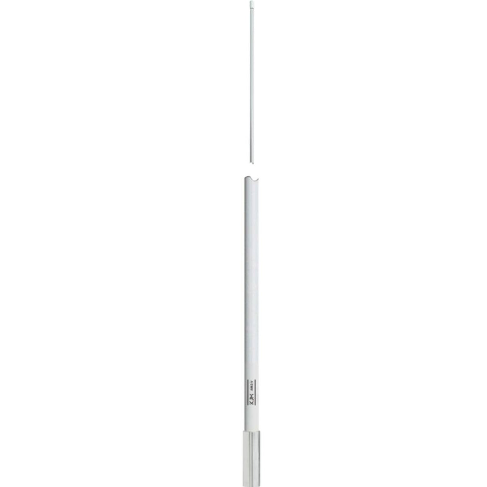 KJM 8' 6 dB White VHF Antenna with 20' Cable  • A786-V