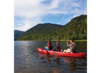 Lifetime Kodiak 130 Canoe with Paddles - Red  • 90658