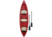 Lifetime Kodiak 130 Canoe with Paddles - Red  • 90658