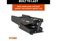 Curt M15 Air Ride Pin Box - 18,000 lbs  • 179879