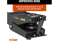 Curt M15 Air Ride Pin Box - 18,000 lbs  • 179879