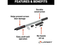 Lippert Screen Assist RV Screen Door Push Bar  • 2021000090