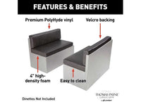 Thomas Payne RV Dinette Cushions - 38" Millbrae  • 2021100433