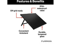Furrion 100W Portable Kickstand Solar Panel - PWM Bundle Kit  • 2021123833