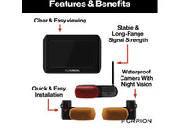 Furrion Vision S RV Backup Camera System with 3 Cameras & 7" Monitor - LED Marker Lights  • 2021123890
