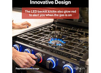 Furrion 2-in-1 RV Gas Range Oven - 21" Black with Stainless Steel Handles  • 2021149019