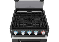 Furrion 2-in-1 RV Gas Range Oven - 21" Black with Stainless Steel Handles  • 2021149019