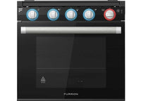 Furrion 2-in-1 RV Gas Range Oven - 21" Black with Stainless Steel Handles  • 2021149019