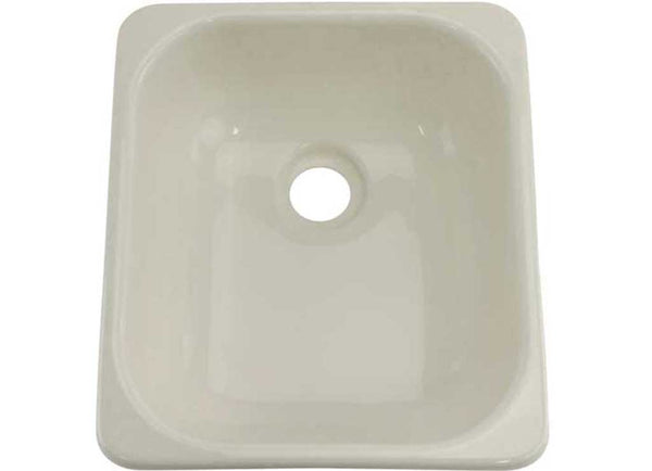 Lippert Square Galley/Kitchen Sink, 13" x 15", Parchment  • 209351