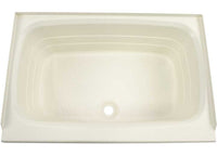 Lippert Bathtub with Center Drain; 24" x 36", Parchment  • 209369