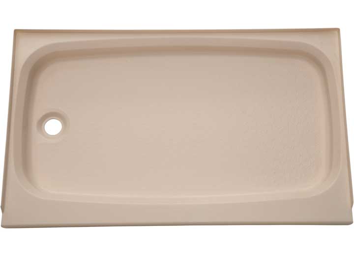 Lippert Shower Pan with Left Drain; 24" x 40", Parchment  • 209498