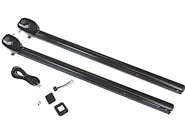 Lippert Solera Speaker Head Power Hardware Kit for Flat Awnings (69" Arms) Black  • 351396