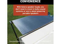 Lippert Solera Speaker Head Power Hardware Kit for Flat Awnings (69" Arms) Black  • 351396