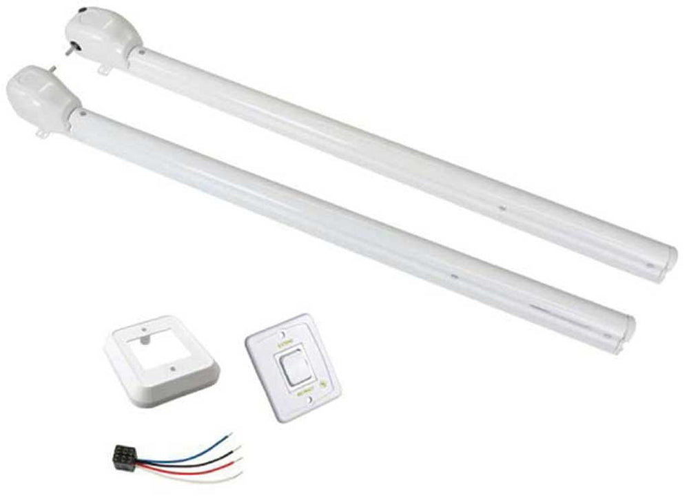 Lippert Solera 3000XL Series RV Awning Arms & Hardware Kit - 78" White  • 362241