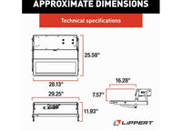Lippert 33 Series Step Assembly with Logic Control Unit and Power Switch Kit  • 3722661