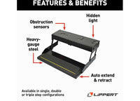 Lippert 33 Series Step Assembly with Logic Control Unit and Power Switch Kit  • 3722661