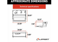 Lippert 28 Series Step Assembly with Standard Drive Operation and Power Switch Kit  • 3747451