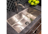 Lippert Single Farmers Sink; 27" x 16" x 7", Stainless Steel  • 389910