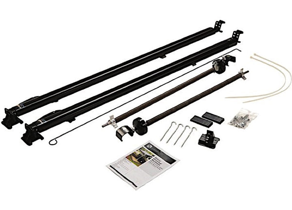 Lippert Solera 1000 Series Universal RV Awning Arms & Hardware Kit - 63"-68" Short, Black  • 434715