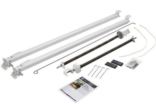Lippert Solera 1000 Series Universal RV Awning Arms & Hardware Kit - 63"-68" Short, White  • 434716