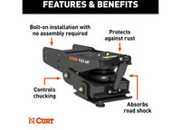Curt Flex Air 5th Wheel Pin Box - 21,000 Lbs.  • 807711