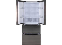 Everchill 16.2 Cu Ft 110 Volt 4 French Door Dark Stainless Steel Refrigerator  • 2022302096