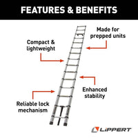 Lippert On-The-Go 14'6" Telescoping RV Ladder  • 2021126697