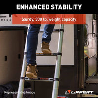 Lippert On-The-Go 14'6" Telescoping RV Ladder  • 2021126697