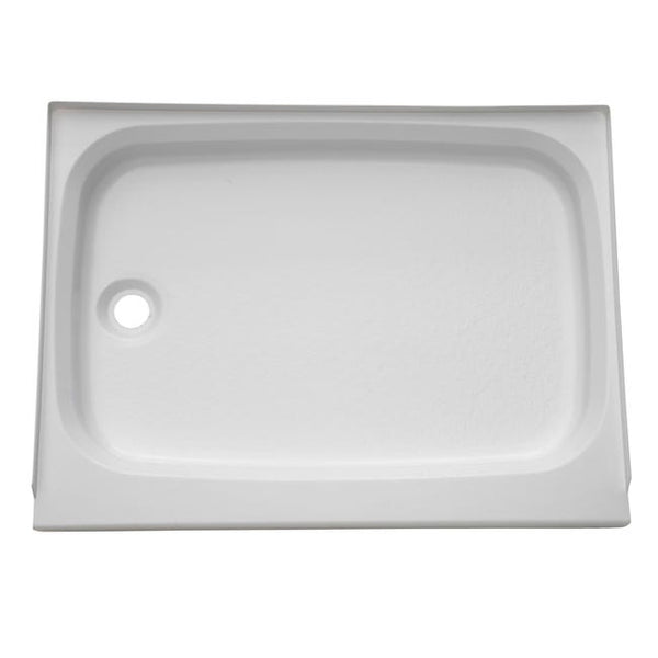 Lippert Shower Pan with Left Drain; 24" x 32", White  • 210369