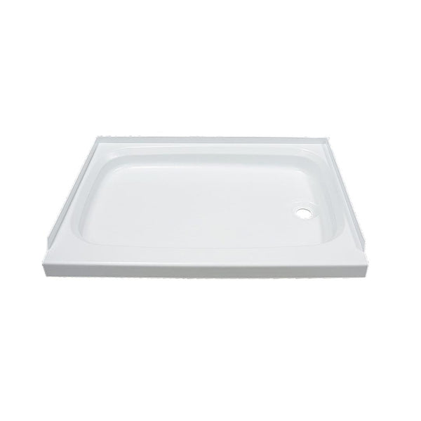Lippert RV Shower Pan with Right Drain - 24" x 36" White  • 210375