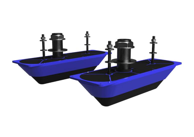 Lowrance StructureScan 3D Dual Thru-Hull Transducers  • 000-13560-001