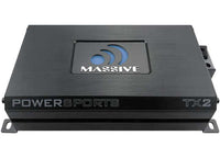 Massive 120 Watts X 2 RMS @ 4 Ohm Full Range Bluetooth Marine Amplifier  • TX2