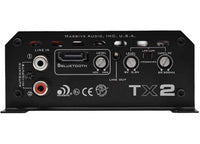Massive 120 Watts X 2 RMS @ 4 Ohm Full Range Bluetooth Marine Amplifier  • TX2