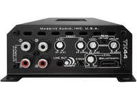 Massive Audio 120 Watts x 4 @ 4 Ohm RMS 4 Channel Bluetooth Marine Amplifier  • TX44