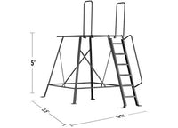 Muddy Gunner Box Blind with 5 ft. Tower  • MUD-BBB1000-5C