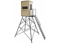 Muddy Gunner Box Blind with 10' Tower  • MUD-BBB1010