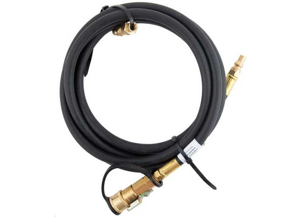 Marshall Excelsior Portable Grill Conversion Kits for Weber Q - 10â€™, 1/4" M. QD x 1/8" FNPT  • ME36QP