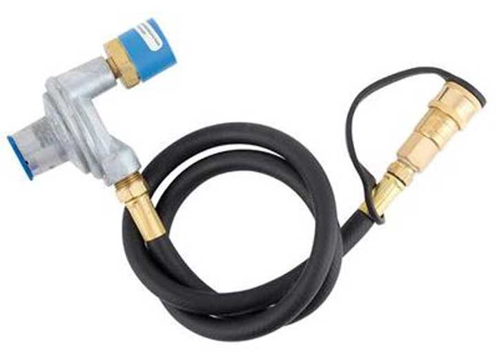 Marshall Excelsior 2 Stage LP Gas Regulator with 36" Hose  • MEGR-153-36QDP