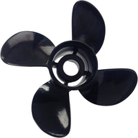 Michigan Wheel Vortex XHS Series 11-1/2"D x 8"P RH Rotation 4-Blade Aluminum Thru Hub Exhaust Propeller  • 992401