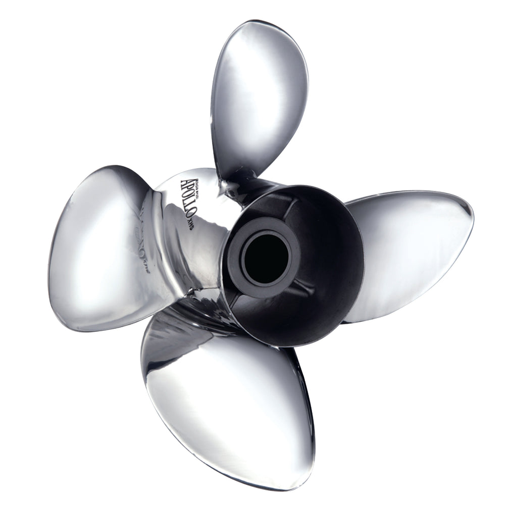 Michigan Wheel Apollo XHS Series 14-5/8"D x 16"P RH Rotation 4-Blade Stainless Steel Thru Hub Exhaust Propeller  • 993203