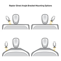 Minn Kota White Direct Mount Angle Bracket for Raptor Anchors  • 1810376