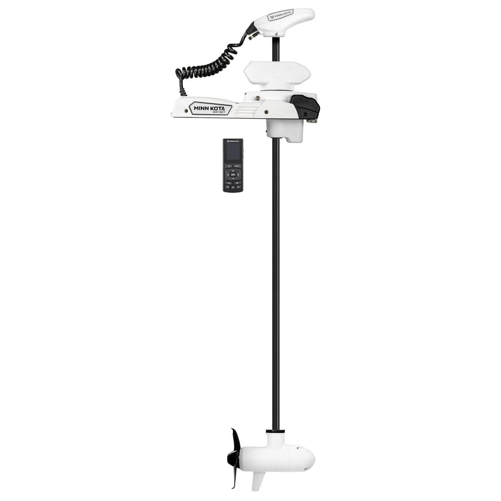 Minn Kota Riptide Instinct QUEST 90/115 lb. Thrust, 72" Shaft, Wireless Remote, White  • 1358561