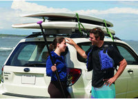 Malone Deluxe Stand-Up Paddleboard Carrier w/ Tie-Downs - 2 SUPs - Foam Block Style - 24" Long  • MPG171