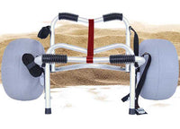 Malone Clipper TRX-S Deluxe Cart with Beach Wheels for Canoe or Kayak with V-Style Bottom  • MPG522-S
