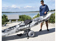 Malone Clipper TRX-S Deluxe Cart with Beach Wheels for Canoe or Kayak with V-Style Bottom  • MPG522-S