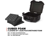Nanuk Nanuk 904 Waterproof Hard Case W/foam - Black, Interior: 8.4 X 6 X 3.7in  • 904-1001