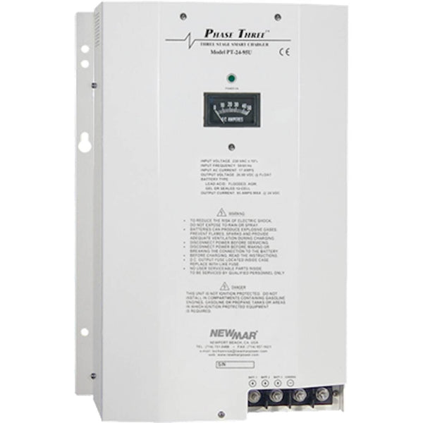 Newmar 45A 24V 3-Bank Battery Charger  • PT-24-45U