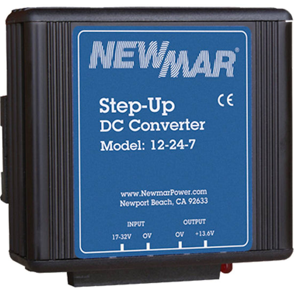 Newmar Step-Up 7 A 10-15 V Input /27.2 V Output Converter  • 12-24-7