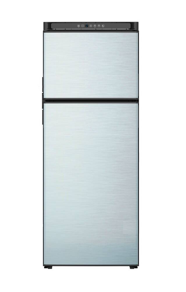 Norcold Polar 10 cu.ft. DC Compressor RV Refrigerator with Stainless Steel Doors - Right-Handed  • N10DCSSR