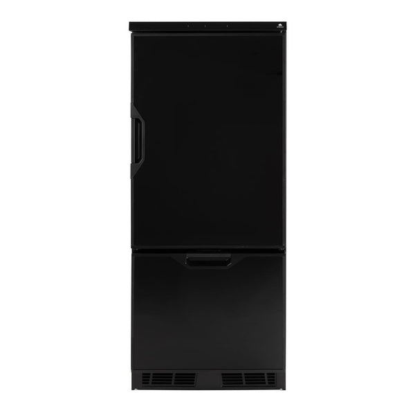 Norcold 6.2 Cu Ft 12V DC Compressor Refrigerator, RH, Black  • N2175BPR